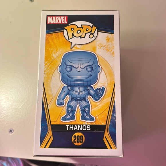 Blue Chrome Walmart Exclusive Thanos😊*NO POP PROTECTOR - Picture 4 of 6